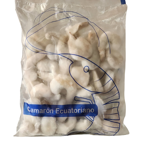 Camarón ecuatoriano Large crudo y pelado Comercial Oceano